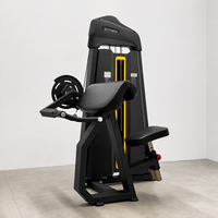 Machine à curls biceps et extensions triceps avec pile de poids sélectionnable pour projets de salles de sport commerciales et clubs de fitness