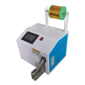 Semi-automatic Wire Twist Tie Machine for tying USB power cable