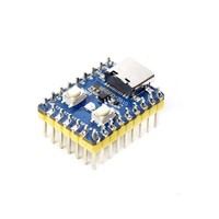 Papan Pengembangan Raspberry Pi RP2350A RP2350 Zero Dual Core Dual Architecture Motherboard MicroPython