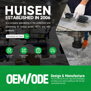 Scatola portaoggetti quadrata in acrilico trasparente, porta documenti e riviste, organizer per ufficio, casa e supermercato - Product Image 4