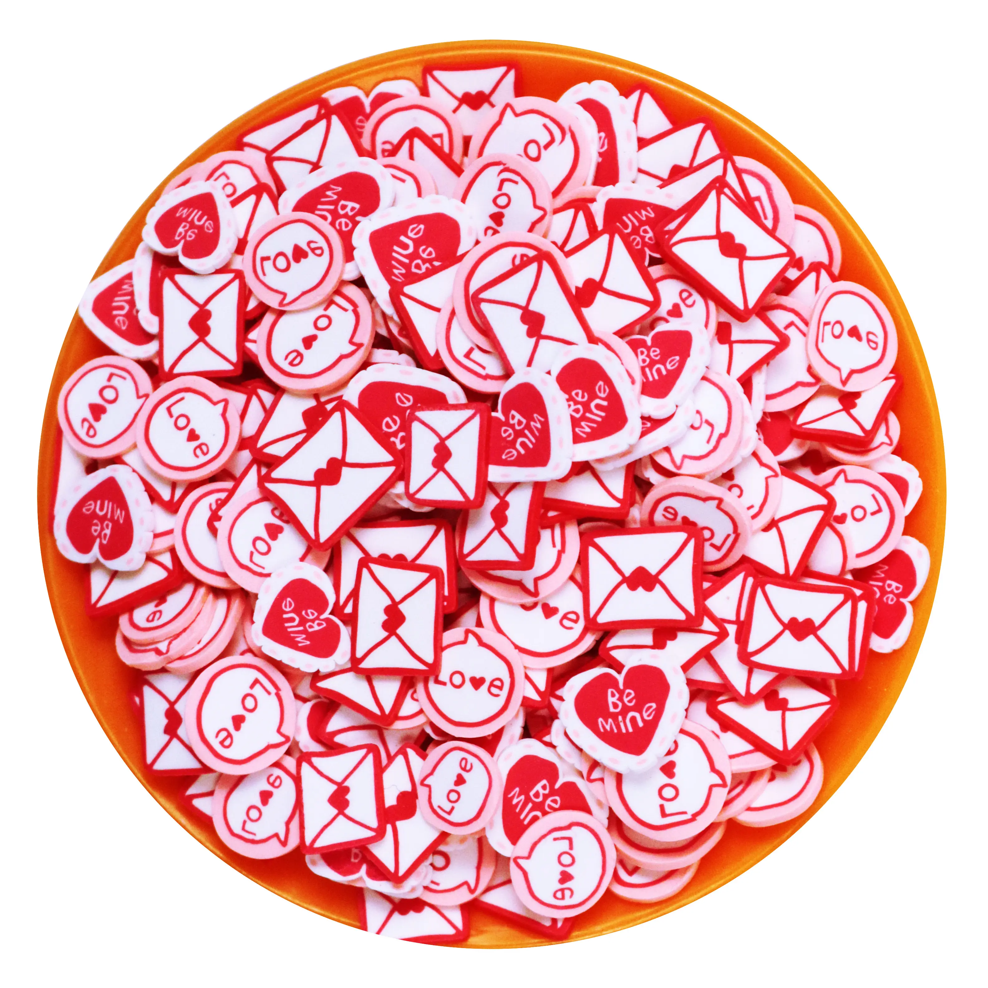 Mélange d'argile polymère pour la Saint-Valentin 1KG Rich Designs Assorted Sprinkles DIY Slime Supplies Filler