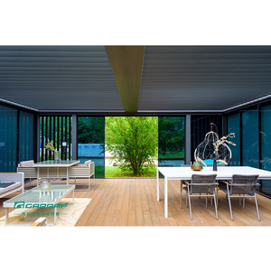 Eco House <span class=keywords><strong>Bioclimatique</strong></span> Motorisé Patio <span class=keywords><strong>Pergola</strong></span> Terrasse Avec Portes Coulissantes En Verre Extérieur En Aluminium Étanche Patio <span class=keywords><strong>Pergola</strong></span> - Product Image 6