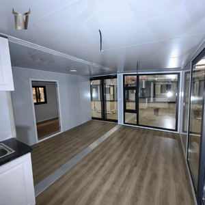 منزل حاويات مسبق الصنع من الفولاذ بحجم 40 قدم و20 قدم، منزل صغير بغرفتي نوم، منزل حاويات قابل للطي والتوسيع، منزل مسبق الصنع قابل للطي - Product Image 3