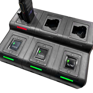 Estación de Carga ETMY CDQ-048 de 6 Bahías 3 en 1 para Radios Bidireccionales DMR Serie SL con Cargador USB de 3 Vías - Product Image 1
