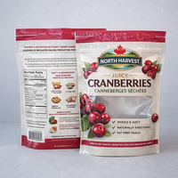 Sachet refermable personnalisé en Mylar pour céréales, granola, noix, flocons d'avoine, fruits secs – Emballage refermable à fermeture éclair pour granola