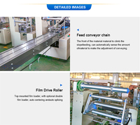 Machine d'emballage automatique pour aliments, boulangerie, pain, biscuits, muffins