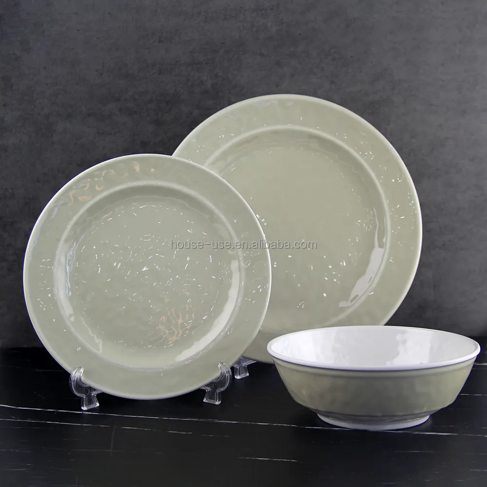 SEBEST Bộ Đồ Ăn Nhiều Melamine Bán Sỉ Từ Nhà Máy Đĩa Và Bát Melamine Bán Sỉ Giá Rẻ Bộ Chén Ăn Tối Melamine