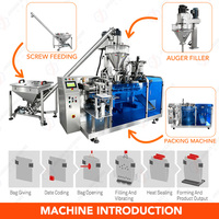 Machine d'emballage automatique de poudre de curry masala en sachets préformés, machine d'emballage de poudre d'épices de paprika et de piment en doypack