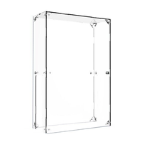Coque de protection transparente en acrylique anti-poussière pour console PS5, modèle 2024, vente chaude