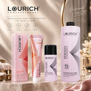 Tintura permanente per <span class=keywords><strong>capelli</strong></span> LOURICH a lunga durata, 67 colori, crema colorante nutriente alla cheratina per uso professionale all'ingrosso. - Product Image 1