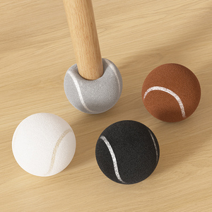 Fundas de Fieltro Redondas para Patas de Silla Qinfeng, 6x6, Silenciosas y Resistentes al Desgaste, Protectores para Muebles - Product Image 1