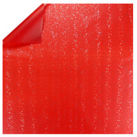 Papier d'emballage floral bronzant pour roses, résistant à l'humidité, pour bouquets, papier artisanal imperméable, personnalisé, en cire, CMYK, recyclable
