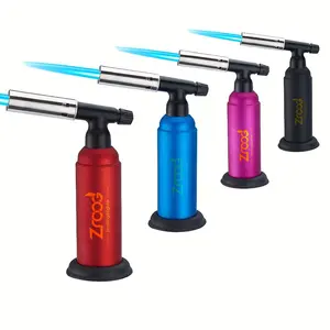 Fire Direct Torch Kitchen Outdoor Lighter Portable Pen Gas Lighter Blue Flame Refillable Jet Torch Lighter