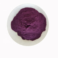 Pasokan Pabrik Bubuk Jus Blueberry Larut Air 100% Alami Bubuk Buah Blueberry Kelas Makanan untuk Minuman dan Kue