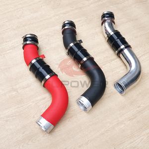 Kit <span class=keywords><strong>de</strong></span> arranque <span class=keywords><strong>de</strong></span> tubo <span class=keywords><strong>de</strong></span> carga <span class=keywords><strong>de</strong></span> intercooler <span class=keywords><strong>de</strong></span> lado Frío negro para 2017-2019 GMC <span class=keywords><strong>Sierra</strong></span> 2500 HD Duramax 6.6L V8 Diesel Turbo - Product Image 3