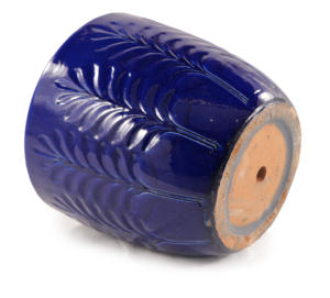 Jardinière en céramique pour rebord de fenêtre - Petit pot rond respirant pour herbes et mini-succulentes - Product Image 4