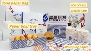 Cajas para Pollo Frito, Cajas para Hamburguesas, Kit de Comida Combinada, Logotipo Personalizado, Biodegradables, al por Mayor - Product Image 6