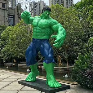 Figura artística personalizada, escultura de Dios, Cuervo, indio, tamaño real, estatua de <span class=keywords><strong>Hulk</strong></span> - Product Image 6