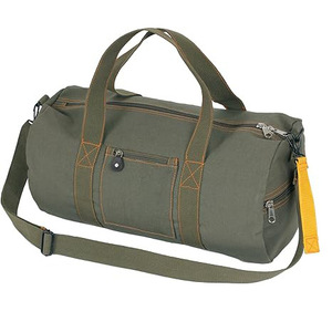 Sac de sport en toile de coton léger avec logo personnalisé, fermeture éclair, pour le voyage, la gym et le rangement des équipements - Product Image 2