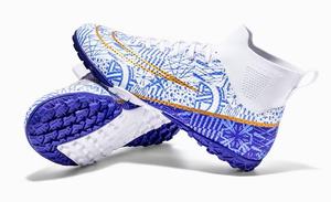 Nouvelles Chaussures de Football AG 2026 à Crampons Longs, Tige en Maille Flyknit, Semelle Extérieure en Caoutchouc pour Garçons, Filles, Hommes, Femmes – Vente Directe Usine - Product Image 3