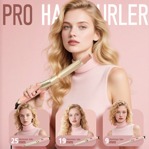 Rizador de Pelo DSP Pro con Tubo de Aluminio de 9mm, Pantalla LED y Ajustes de Calor para Todo Tipo de Cabello - Product Image 2