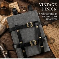 2026 Neuer Stil Mittelalterliche Vintage Lässige Matte Wildleder-Gürteltasche mit Großer Kapazität für Damen