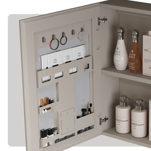 Armario <span class=keywords><strong>de</strong></span> <span class=keywords><strong>baño</strong></span> <span class=keywords><strong>de</strong></span> doble puerta montado en la pared personalizado <span class=keywords><strong>de</strong></span> fábrica, juego <span class=keywords><strong>de</strong></span> fregadero, <span class=keywords><strong>lavabo</strong></span> <span class=keywords><strong>de</strong></span> aluminio, espejo, tocador <span class=keywords><strong>de</strong></span> <span class=keywords><strong>baño</strong></span> - Product Image 4