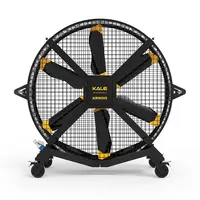 KALE FANS - Waterproof Electric Industrial Portable HVLS Wheel Stand Fan for Large Space