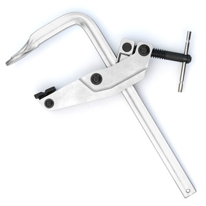 Heavy Duty Forged Steel F <b>Clamp</b> Push-Back Cantilever Type for Woodworking Assembly for Assembly Work - Product Image 1