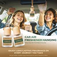 Diffuseur de parfum pour voiture en verre personnalisé, bouteille liquide avec parfum longue durée écologique, évaporation naturelle, forme personnalisée