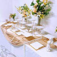Support à gâteau en céramique, présentoir à pâtisserie, décoration de table pour mariage et anniversaire, support de service pour table de desserts pour événements et fêtes