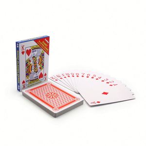 Supplier High Quality Custom Logo Naipes Poker Craft Large Size <b>Playing</b> <b>Card</b> - Product Image 1