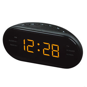 Horloge-radiomaton numérique LED pour chambre d'hôtel avec fonction snooze et <span class=keywords><strong>radio</strong></span> AM/FM - Product Image 6