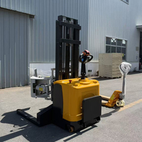 Gerbeur électrique 1,2 tonne, design léger, moteur AC, certifié CE, pour entrepôt de produits cosmétiques