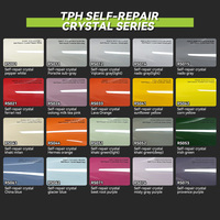 Film de protection de peinture (PPF) auto-cicatrisant TPH, bleu glacier, effet cristal, anti-rayures, protection UV et IR, luxe