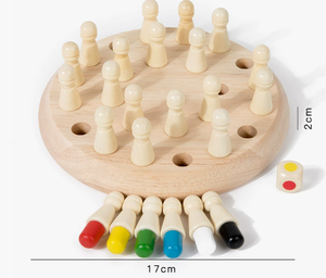 Giochi Montessori in Legno, Gioco di Memoria e Abbinamento, Giochi da Tavolo per Famiglie dai 8 ai 13 Anni, Giocattolo Educativo Montessori - Product Image 6