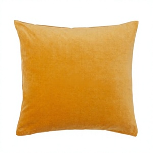 Venta caliente funda de cojín de terciopelo sólido tela de terciopelo suave al tacto directo del fabricante a precio barato - Product Image 1