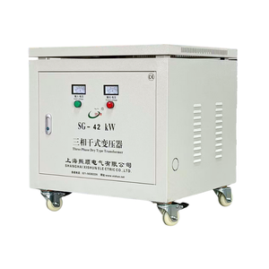 หม้อแปลงไฟฟ้าอุตสาหกรรมแบบแยกส่วนสามเฟส 42 กิโลวัตต์ 480 โวลต์ เป็น 400 โวลต์ มาตรฐาน CE ISO 9001 พร้อมระบบป้องกันการโอเวอร์โหลด - Product Image 1