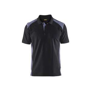 BLAKLADER-Polo XXXL 332410509994 Noir/Gris-T-SHIRTS ET POLO DE TRAVAIL EAN 7330509396681 - Product Image 1