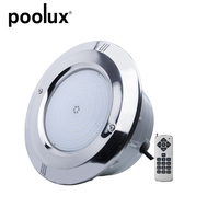 Projecteur LED mural PAR56 à résine, étanche IP68, à changement de couleur RGB, pour piscine, villa, hôtel et projets aquatiques
