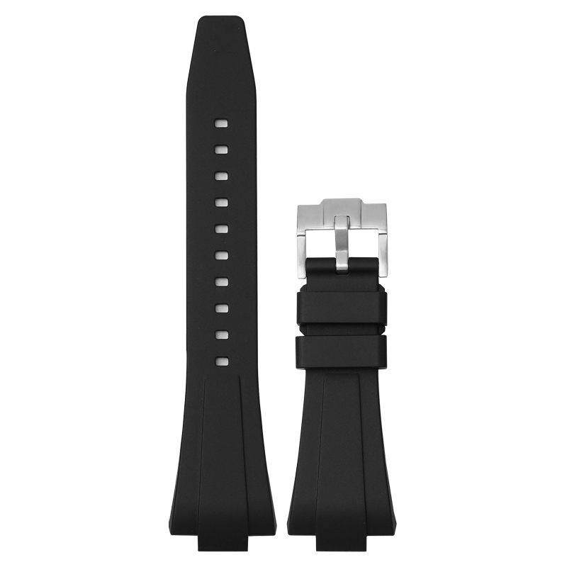 Boucle noire + argent