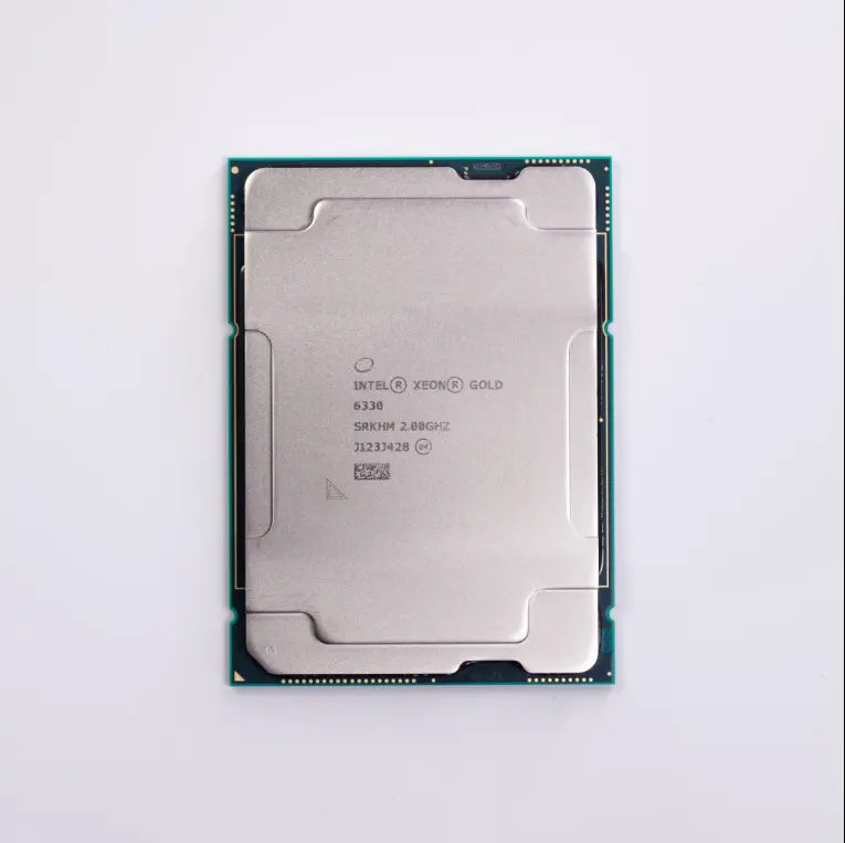 Processeur Intel Xeon Gold 6330 2.0 GHz 28 cœurs SRKHM pour serveur