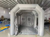 Cabine de peinture gonflable portable en PVC durable, directement de l'usine, pour la réparation automobile et les travaux de peinture de véhicules