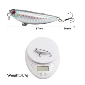 Señuelos Duros de Alta Calidad en Oferta, 5.7cm/4.7g, Señuelo de Pesca para Pesca en Barco en el Océano, Bagre, Marlín, Perca, Pargo, Lubina, Trucha, Pesca en Lago, ABS - Product Image 4