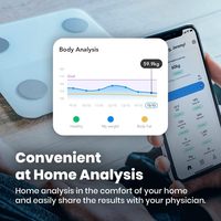 Balance de salle de bain en verre trempé balance numérique dmart bmi pesant balance de graisse corporelle analyseur de santé avec application