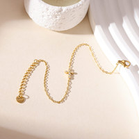 Bracelet unisexe MICCI vintage en acier inoxydable plaqué or avec zircon - Cadeau