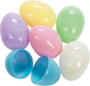 Conteneur en plastique coloré en forme d'œuf personnalisé en gros pour la décoration de Pâques - Product Image 3