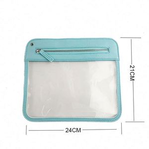 Free Sample New arrival, cheap promotion, minimalist style, <b>transparent</b> PVC travel <b>makeup</b> and <b>makeup</b> <b>bag</b>, storage and washing - Product Image 3
