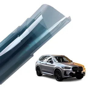 Film teinté pour vitres de voiture BKE Nano Ceramic avec changement de couleur et auto-réparation, protection solaire bleu clair - Product Image 4