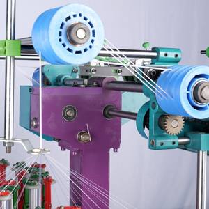 Credit Ocean Carrier Beliebte Verkauf Leder Braider High Bracelet Gummi Flugzeug Zeichnung Stico Geflochtene Spitze Maschine - Product Image 4